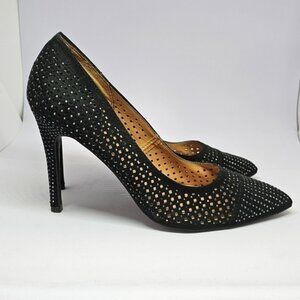 Size 7.5 | Women's Report Heels Jackee Black pointed Toe Dress Shoe